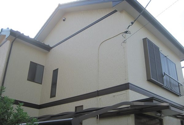 神奈川県伊勢原市　外壁塗装　屋根塗装　水谷ペイント　ナノコンポジットW　カラーシュミレーション