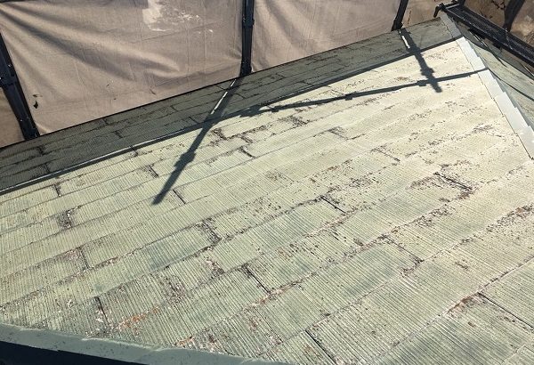 神奈川県伊勢原市　外壁塗装　屋根塗装　チョーキング現象　セミフロンIIシリーズ