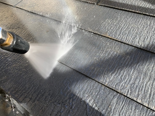 神奈川県伊勢原市　外壁塗装　屋根塗装　下地処理　高圧洗浄 (2)