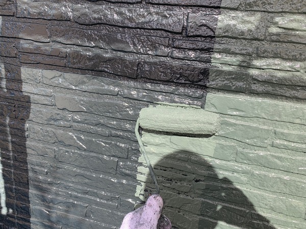 神奈川県伊勢原市　外壁塗装　屋根塗装　無機系塗料　ダイヤスーパーセランフレックス　セミフロンルーフⅡ (2)